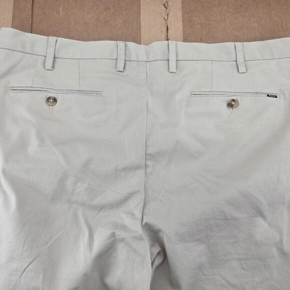 Polo Ralph Lauren Chino Pants Mens Lt Khaki Stretch Straight Fit Sz 38x29.5 - Picture 10 of 13